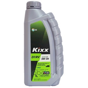 KIXX D1 RV 5W30 C3 1Л API CF, SN ACEA C3 BMW Longlife-04, MB 229.31, 229.51 L3034AL1E1 KIXX