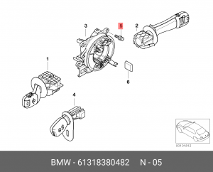Винт Torx 61 31 8 380 482 BMW