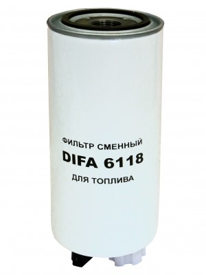 Фильтр топливный ГАЗ-3309,3310,КАМАЗ дв.CUMMINS ISBe,ISF 3.8 сепаратор DIFA DIFA 6118 DIFA
