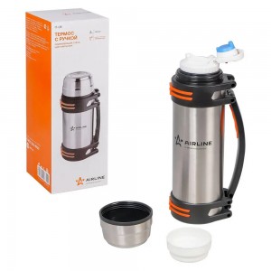 Термос 2.0л широкая горловина сталь AIRLINE IT-08 AIRLINE
