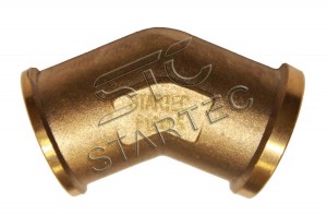 Соединитель переходник P5хF16мм угловой латунь STARTEC INF.11.P5L45 STARTEC