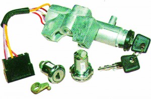 Замок зажигания ГАЗ-3110,31105 с личинками ДААЗ 31105-6105006-00 DAAZ