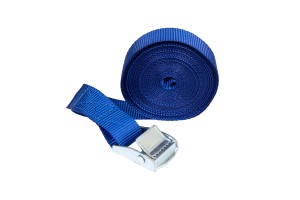 Стяжка крепления груза 0.2т 6м-25мм (полиэстер) с фиксатором KRAFT KT800201 KRAFT