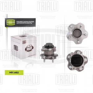 Ступица задн. в сборе с подшип. Nissan Qashqai 06- 2WD MR 1482 MR 1482 TRIALLI
