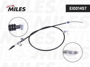 Трос стояночного тормоза правый COROLLA E12 04-06 EI001457 EI001457 MILES