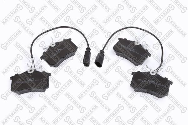 колодки дисковые задние ! с антискрип. пластинами\ Audi A4 RS4 2.7i Quattro 00-0 274-002B-SX STELLOX