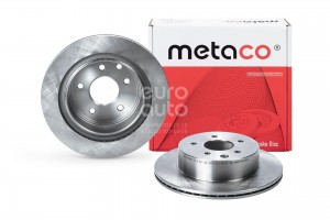 Диск тормозной задний 3060009 3060009 METACO