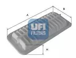 Фильтр воздушный TOYOTA AVENSIS II 1.6-2.4, COROLLA E12 1.4-1.8 30.289.00 3028900 UFI