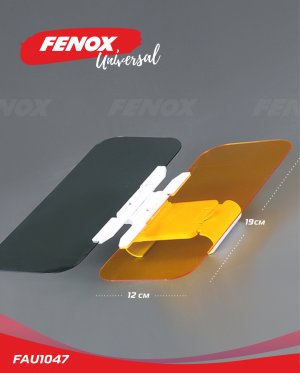 Антибликовый автомобильный солнцезащитный козырек для дня и ночи FAU1047 FENOX