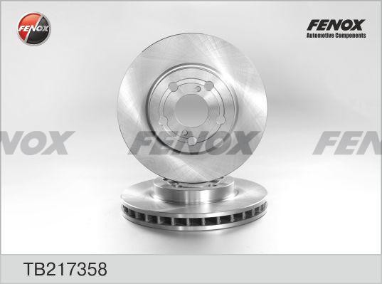 Диск тормозной Toyota Carina E 95-97  2шт TB217358 FENOX
