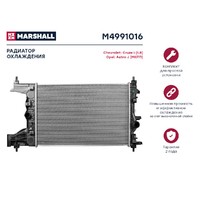Радиатор охл. двигателя Chevrolet Cruze I 1.8 09- Opel Astra J 09- МКПП M4991016 M4991016 MARSHALL