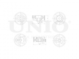 С/блок передней балки (к-т) RMP-20229 UNIO