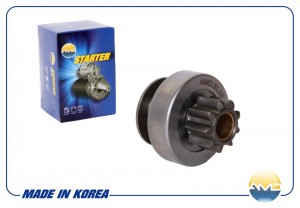 Бендикс стартера DAEWOO Nexia, Espero, CHEVROLET Lanos T100, 9 зубов, 1,2-1,4 KW AMD.EL381 AMD