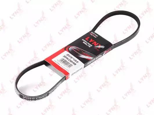 Ремень поликлиновой подходит для TOYOTA Yaris 1.3-1.5 99 3PK0848 3PK0848 LYNXAUTO