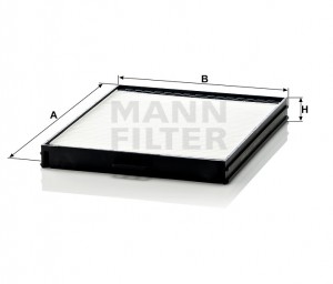 Фильтр салонный CU2628 CU2628 MANN FILTER
