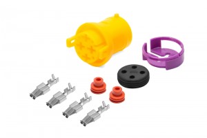 Разъем VW AUDI 4-х контактный датчика перепускного клапана кондиционера CARGEN AX6534S CARGEN