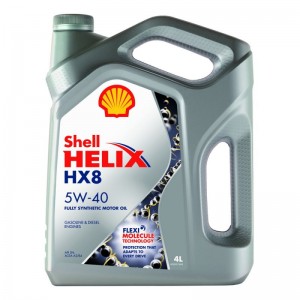 Масло моторное синтетическое Helix HX8 Synthetic 5W-40 4л (550046362) 550051529( 550051529 SHELL