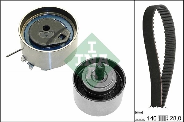 Комплект ГРМ CHRYSLER VOYGER IV 2.4 530064110 530 0641 10 INA