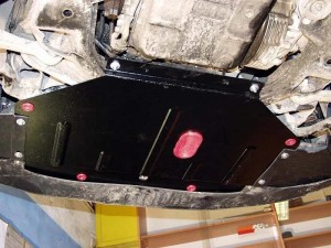защита картера! сталь 2 мм\ Audi A4 1.6-2.0/1.9TD 00-02 02.1527 SHERIFF