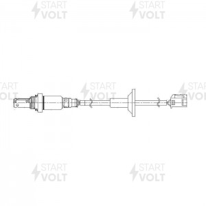 Датчик кисл. для а/м Toyota Corolla 00-/Avensis 03- 1.6i/1.8i после кат. VS-OS19 VS-OS 1914 START VOLT