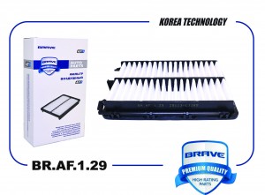 Фильтр воздушный BR.AF.1.29 28113-L1100 Sonata DN8 20- 2.5, KIA K5 DL3 2.5, Sore BR.AF.1.29 BRAVE