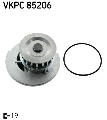 помпа!\ Opel Astra/Corsa/Kadett/Vectra 1.2i-1.6i 82> VKPC85206 SKF