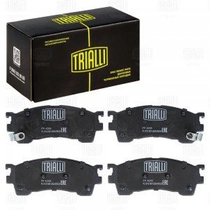 Колодки торм. Mazda 626 (91-)/Xedos 6 (92-) диск. перед. (PF 4255) PF 4255 TRIALLI