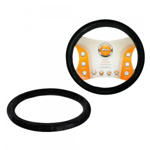 Оплетка на руль, искусственный мех, черная, 38 см / M (AWC-SF-09M) AWC-SF-09M AIRLINE