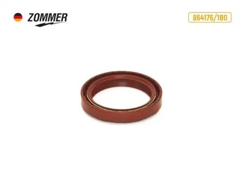 Сальник редуктора КАМАЗ 6520 реверсивный (красный) 70*92*16 Z864176180 ZOMMER