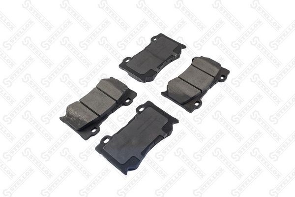 колодки дисковые пер.! с антискрип. пл.\ Infiniti G37 08>/M37/M56 11>, Nissan 37 000-326B-SX STELLOX