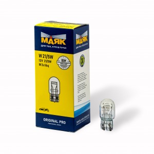 Лампа накаливания P21/5W 12V 21/5W BAY15d Original Pro (уп-ка 10 шт. цена за 1шт 0121510 MAYAK