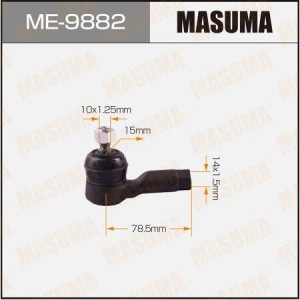 наконечник рулевой!\ Mitsubishi Outlander/Lancer 07> ME-9882 MASUMA