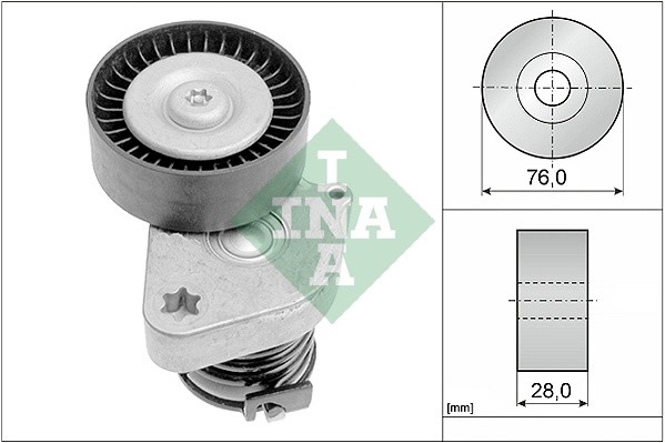 Натяжитель ремня MERCEDES C180-C230 W203/204 534008130 534 0081 30 INA