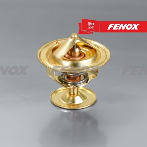Термостат 107-05 Волга, УАЗ КАМАЗ (82*С) с прокладкой /FENOX/ TS025O7 FENOX