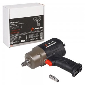 Гайковерт пневматический 1/2" "AIRLINE" PRO (ударный композитный DR 1680Нм) ATAZ113 AIRLINE