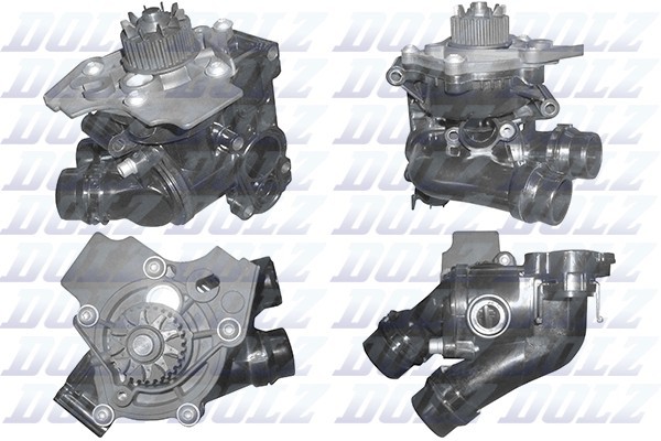 Насос водяной VAG 1,8 FSI, с корпусом A232 A232 DOLZ