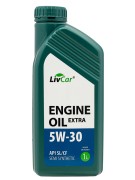 Масло моторное LIVCAR ENGINE OIL EXTRA 5W-30 API SL/CF (1л) LC2610530-001 LC2610530001 LIVCAR