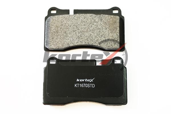 Колодки торм. VW TOUAREG 05перед.к-т KT1670STD KT1670STD KORTEX