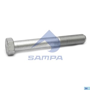 Болт MERCEDES Actros крепления рессоры передней (M24x2/180) SAMPA 102502 SAMPA