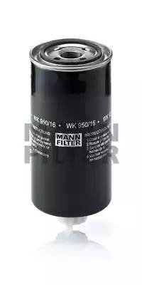 фильтр топливный! сепаратор D93, H202,1-14 UNS\Cummins,Iveco,John Deere,Komatsu, WK 950-16 X MANN FILTER