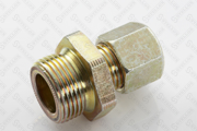 фитинг! коннектор (л) Push-in D10x1-M16 SW22 R\ 8521231SX STELLOX