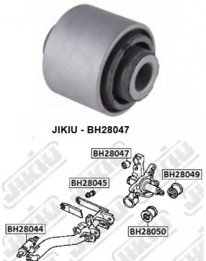 Сайлентблок задн подвески HONDA CR-V II-IV, CIVIC 01-05 BH28047 BH28047 JIKIU