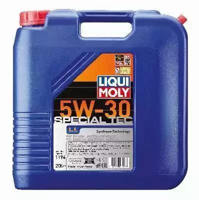 1194 LiquiMoly Синт-ое мот.масло Special Tec LL 5W-30 SL A3/B4 (20л) 1194 LIQUI MOLY