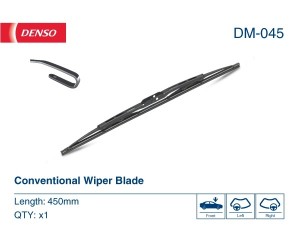 Щетка стеклоочистителя 450mm прямая низкий профиль DM-045 DM045 DENSO