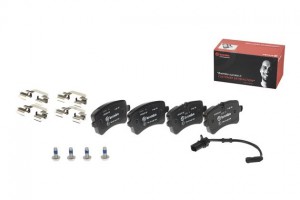 Колодки тормозные PORSCHE Macan (14-18) задние (4шт.) BREMBO P85150 BREMBO