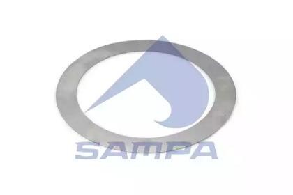 Шайба SCANIA регулировочная шкворня (h=0.1мм) SAMPA 105.176 SAMPA