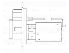 Резистор э вент. отоп. для а м Chrysler Voyager IV (01-) Dodge Caravan IV (01-)  LFR 0348 LUZAR