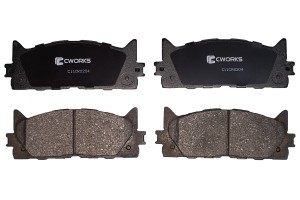 Тормозные колодки передние Low Metallic C11CR0204 C11CR0204 CWORKS