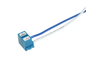 Патрон под лампу H7 с проводами, Г-образный (керамика) "NORD YADA" 904346 NORD YADA