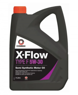 COMMA 5W30 X-FLOW TYPE F (4L) масло моторное! ACEA A5/B5, API SL/CF, FORD WSS-M2 XFF4L COMMA